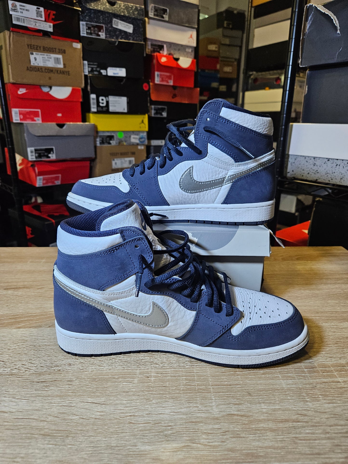 Size 9 - AJ 1 Retro High CO.JP Midnight Navy