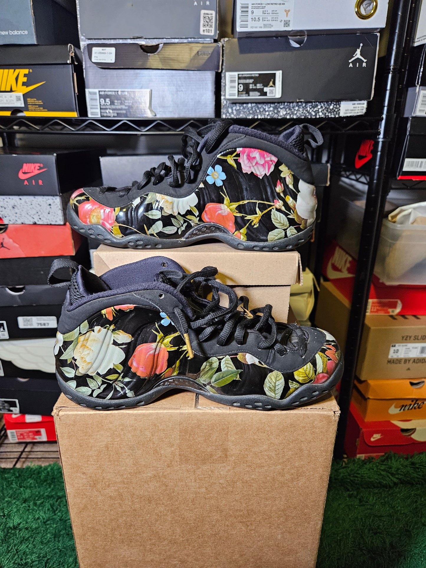 Size 8.5 - Air Foamposite One Floral
