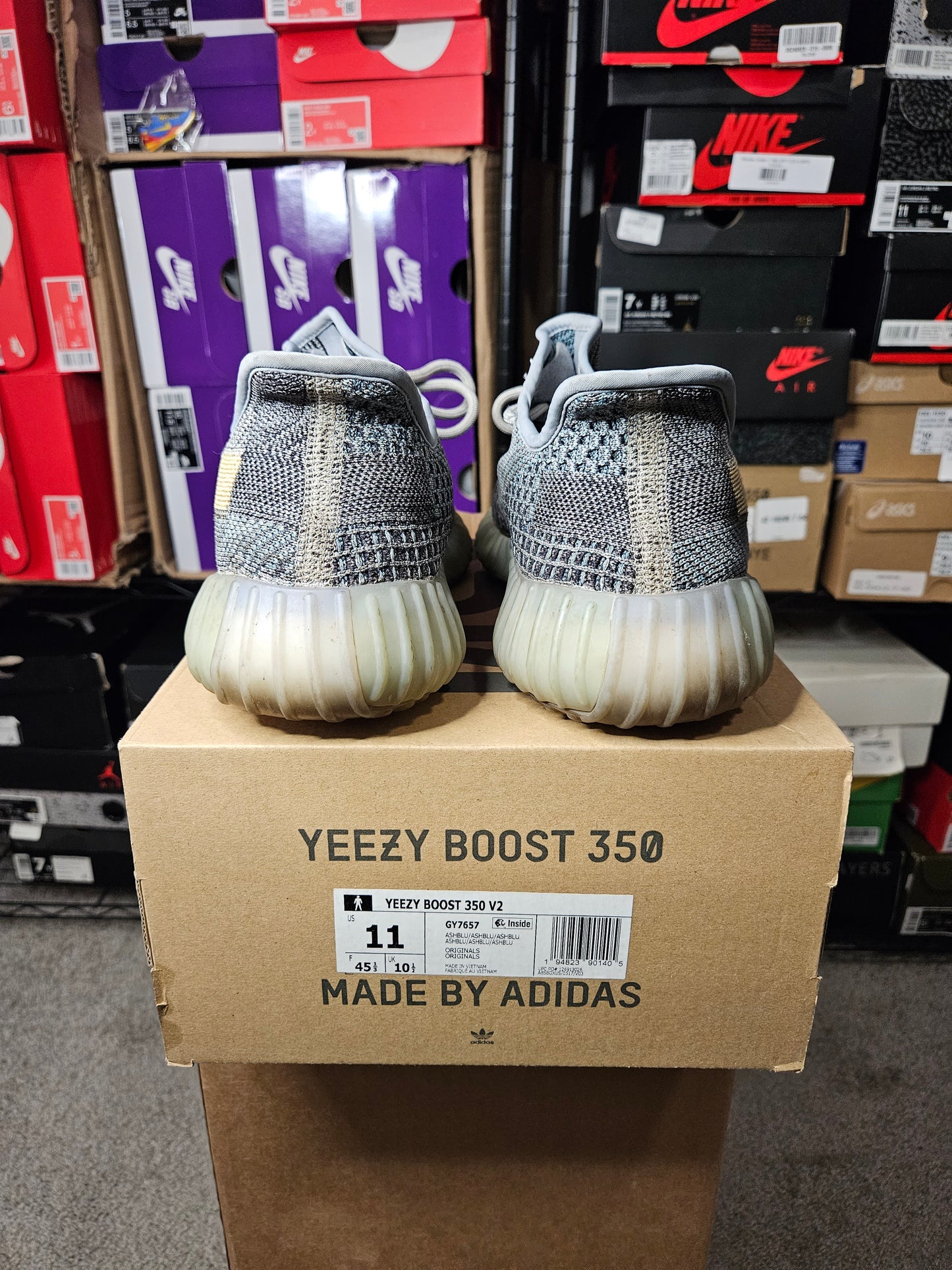 Size 11 - YZY Boost 350 V2 Ash Blue
