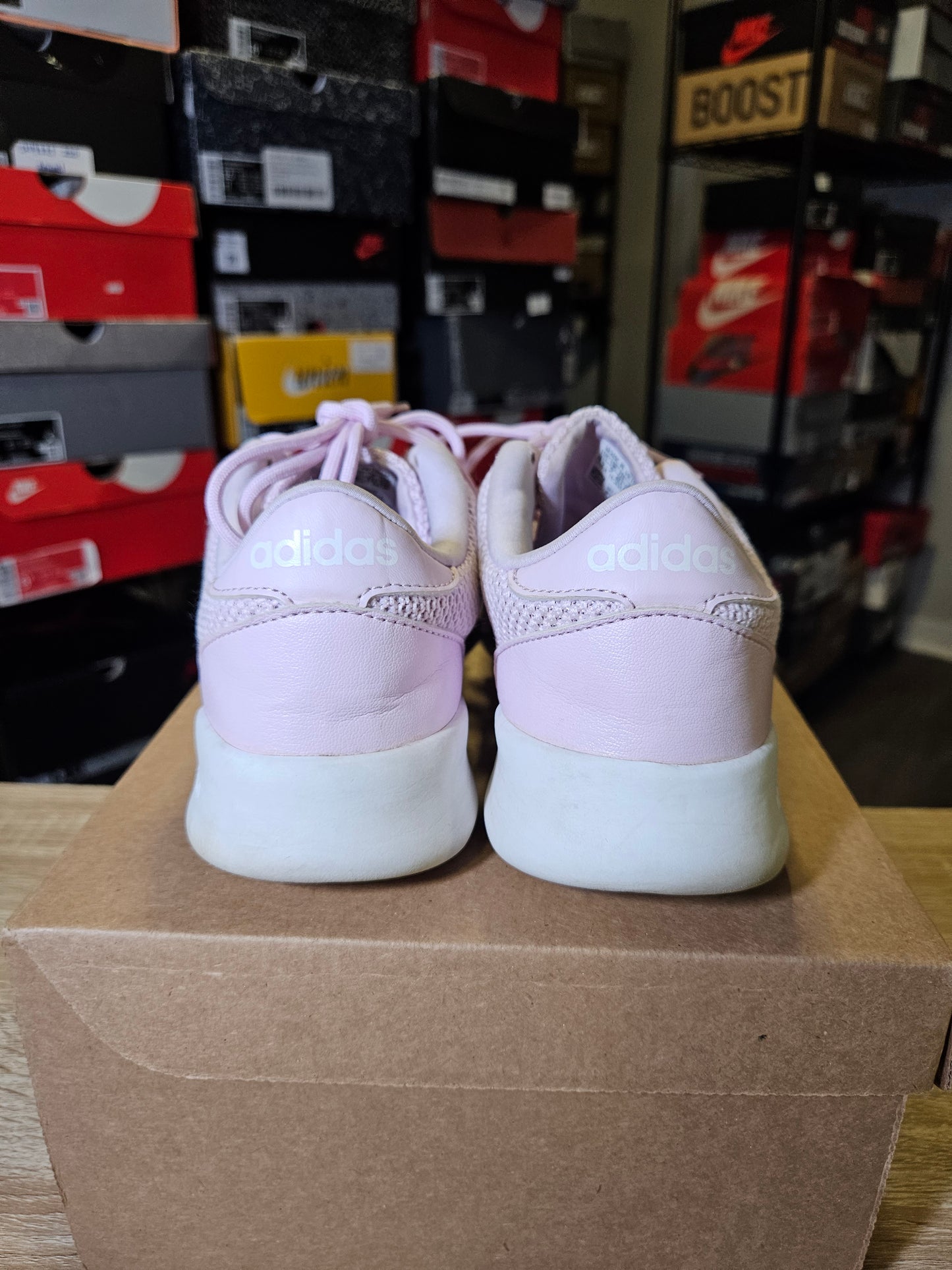 Size 8.5W - adidas Pink