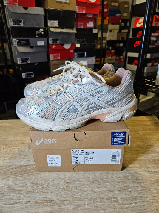 Size 9.5 - ASICS Gel 1130 Cream Light Sage