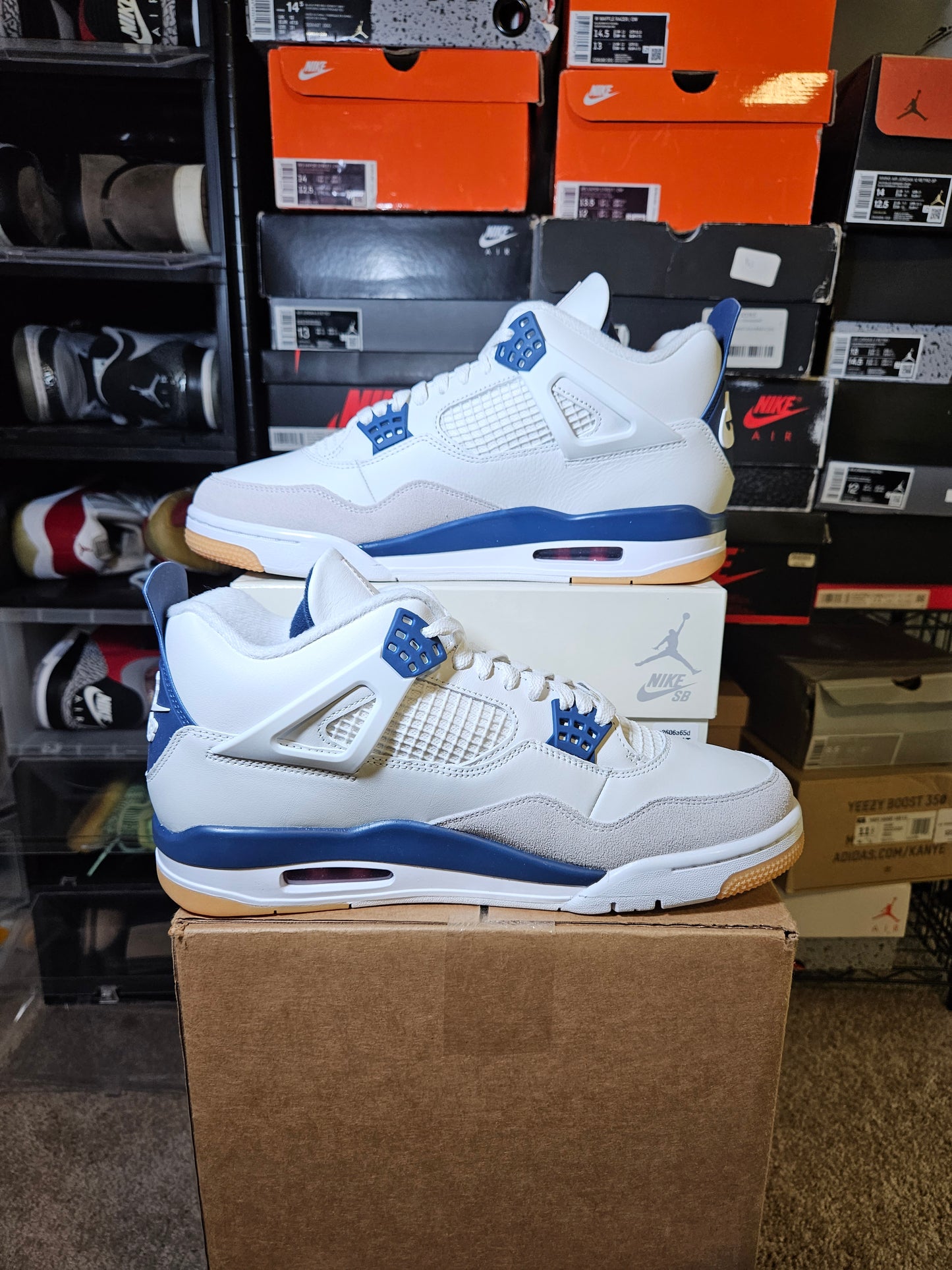 Size 11 - AJ 4 SB Navy