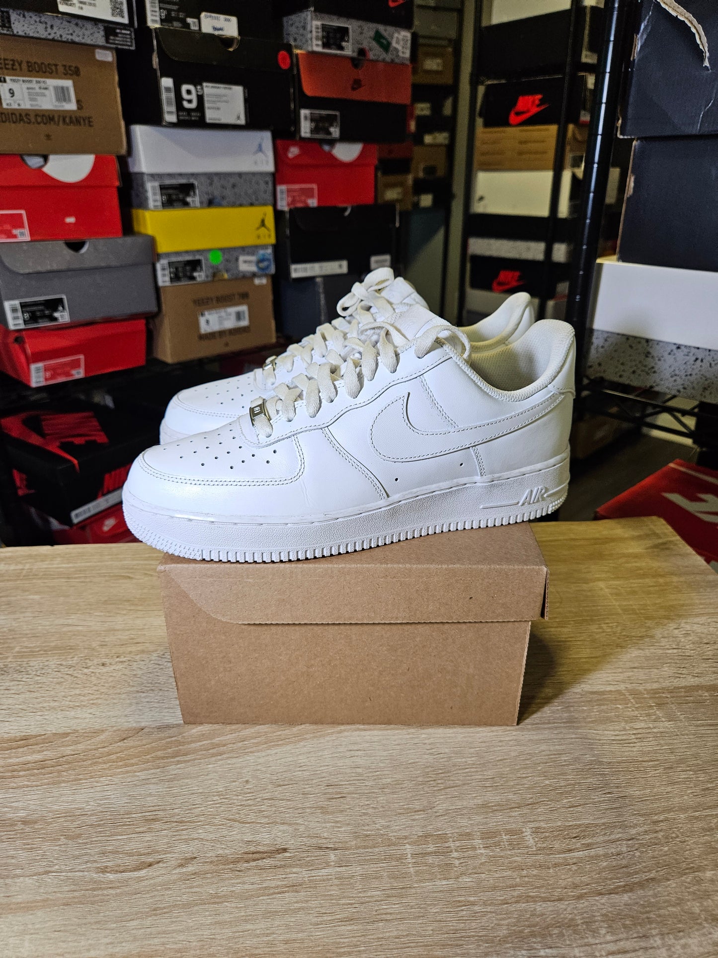 Size 9 - AF1 White