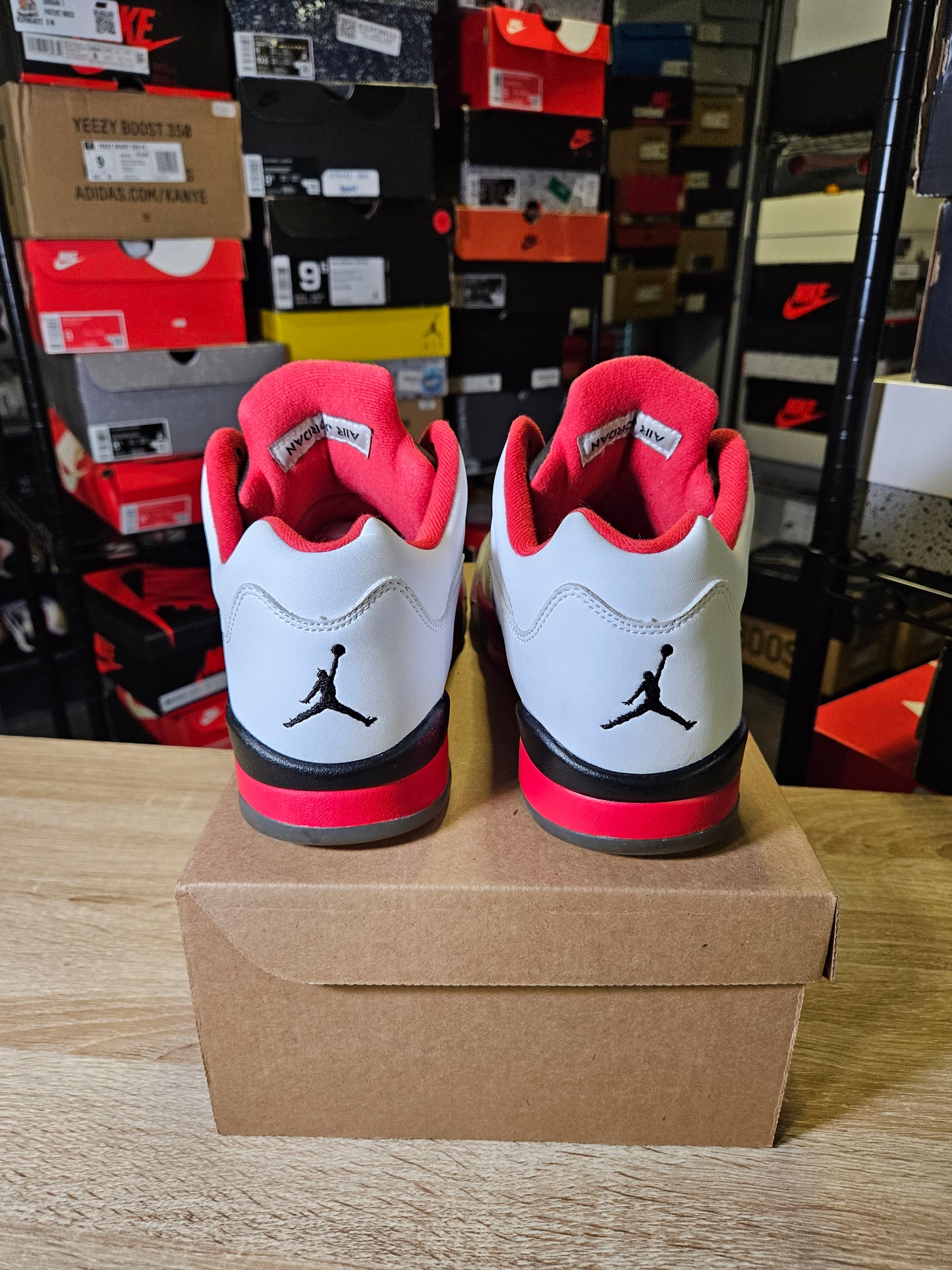 Size 10 - AJ 5 Retro 2016 Low Fire Red
