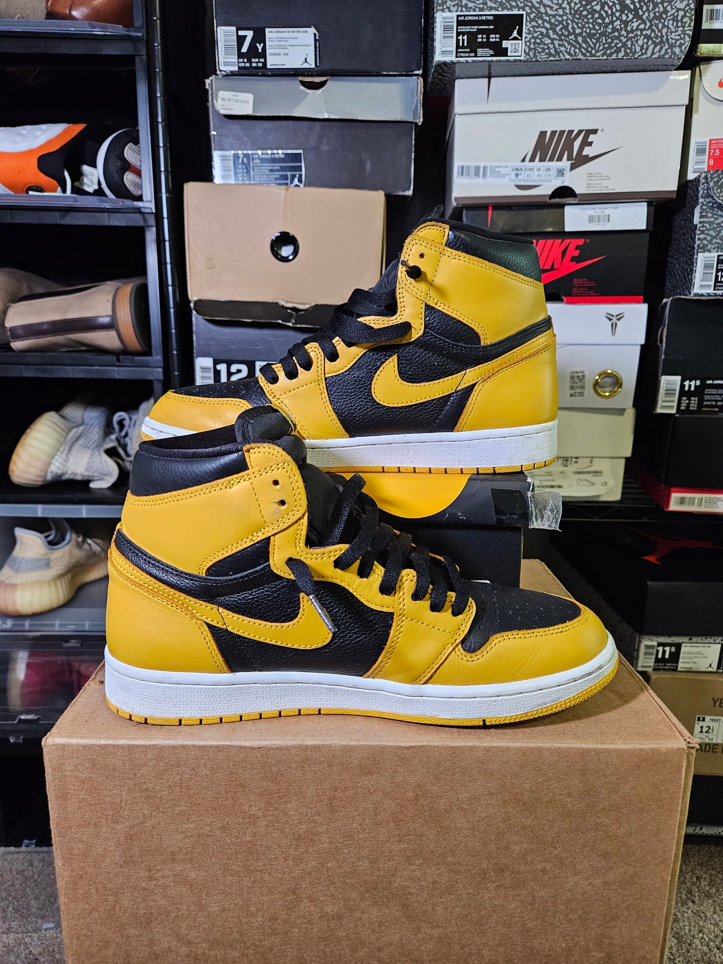 Size 9.5 - AJ 1 Retro OG High Pollen