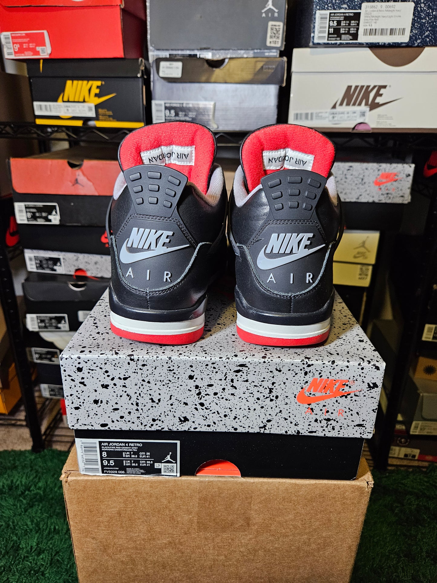 Size 8 - AJ 4 Retro Bred Reimagined
