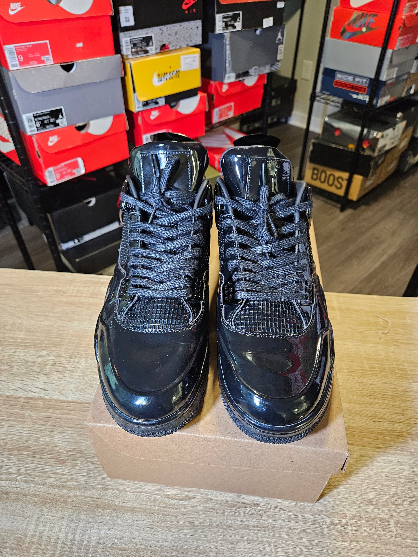 Size 13 - AJ 4 Retro 11Lab4 - Black
