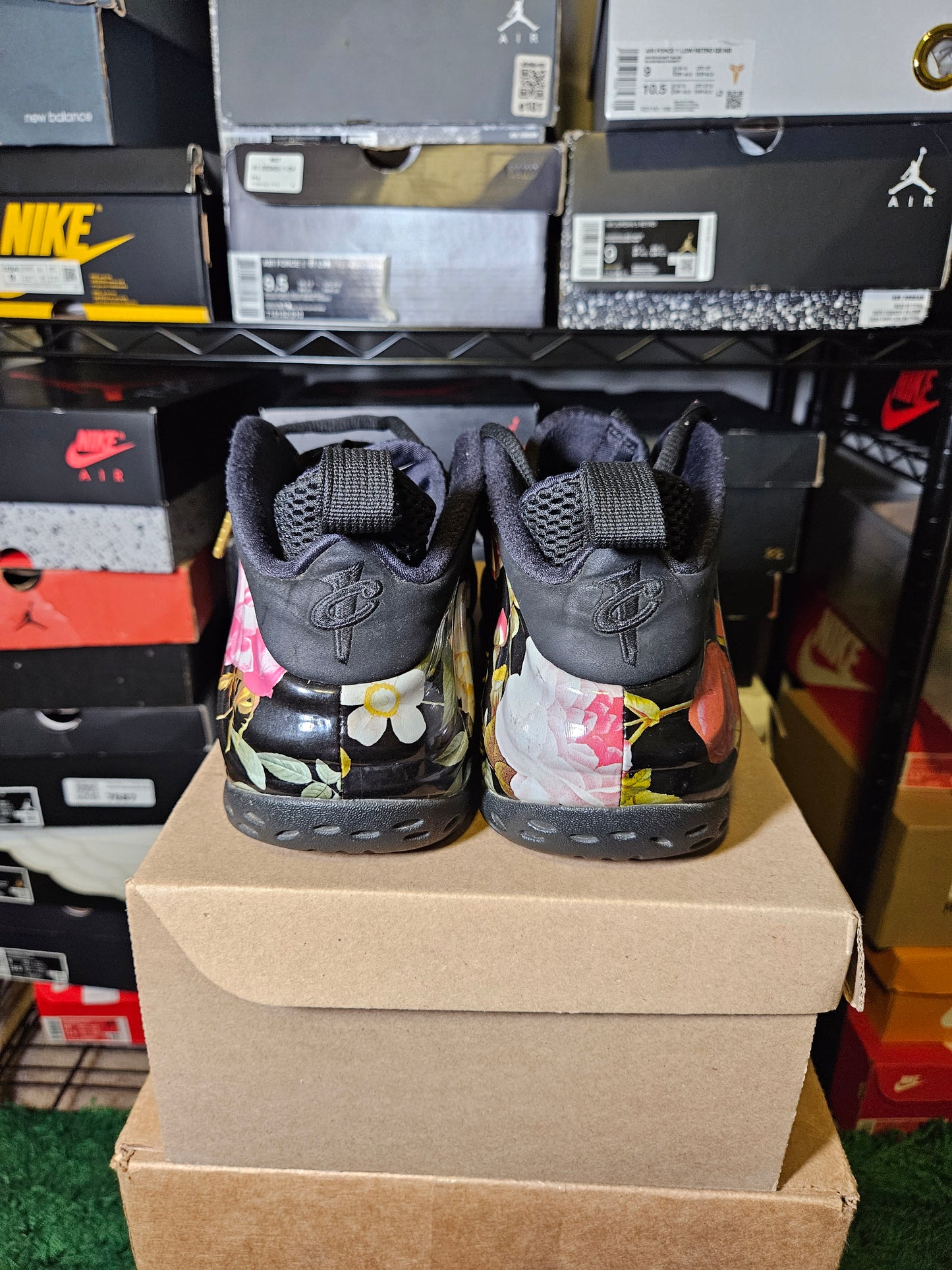 Size 8.5 - Air Foamposite One Floral