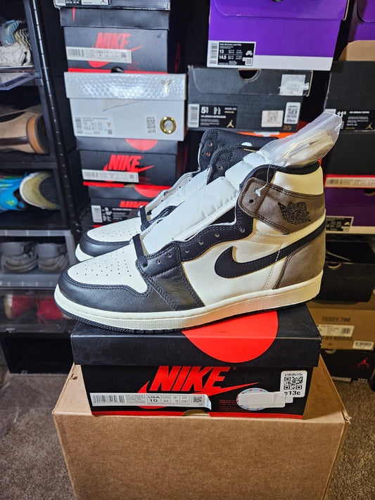 Size 10 - AJ 1 Retro OG High Dark Mocha