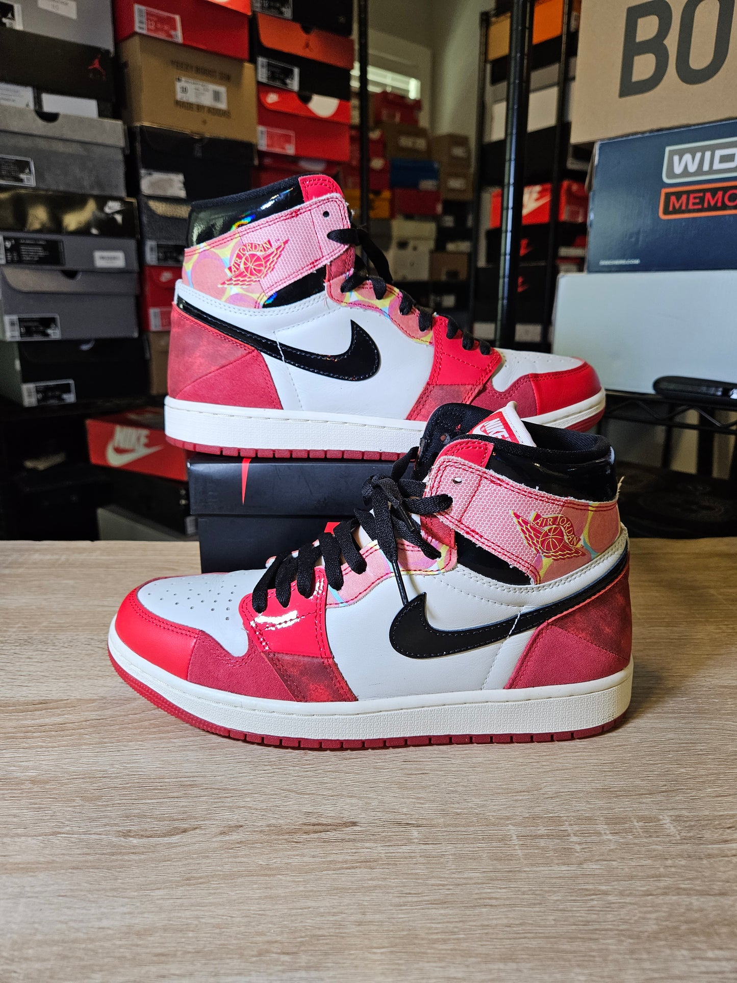 Size 9.5 - AJ 1 Retro OG x Marvel High Next Chapter