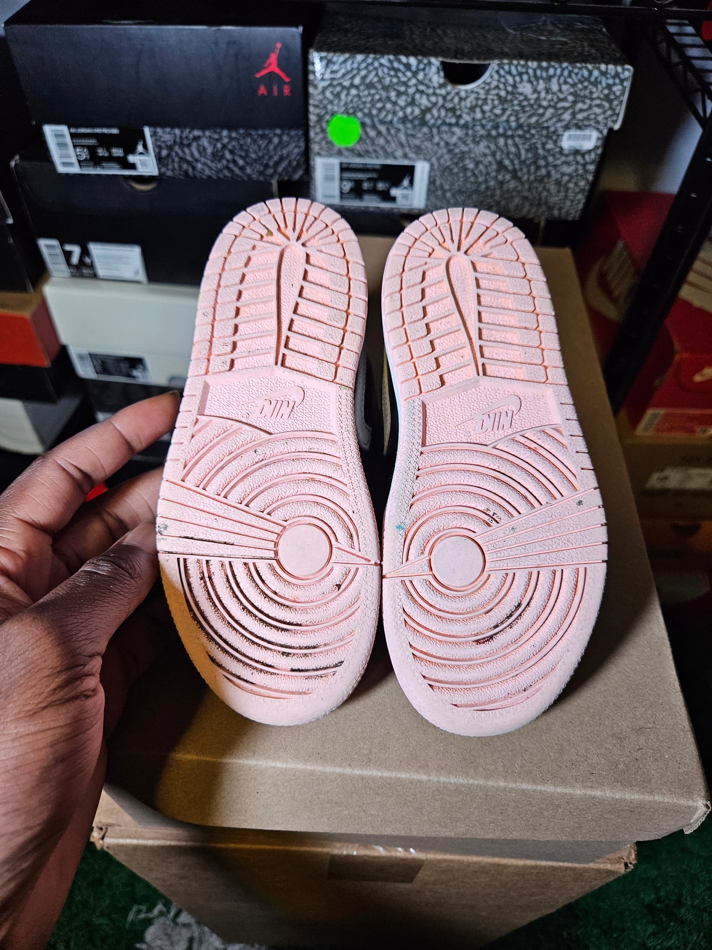 Size 11C - Jordan 1 Mid Arctic Pink
