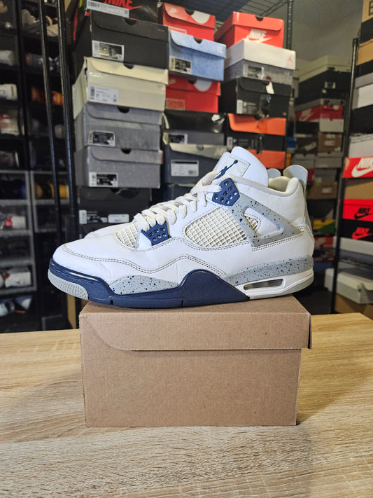 Size 11 - AJ 4 Midnight Navy
