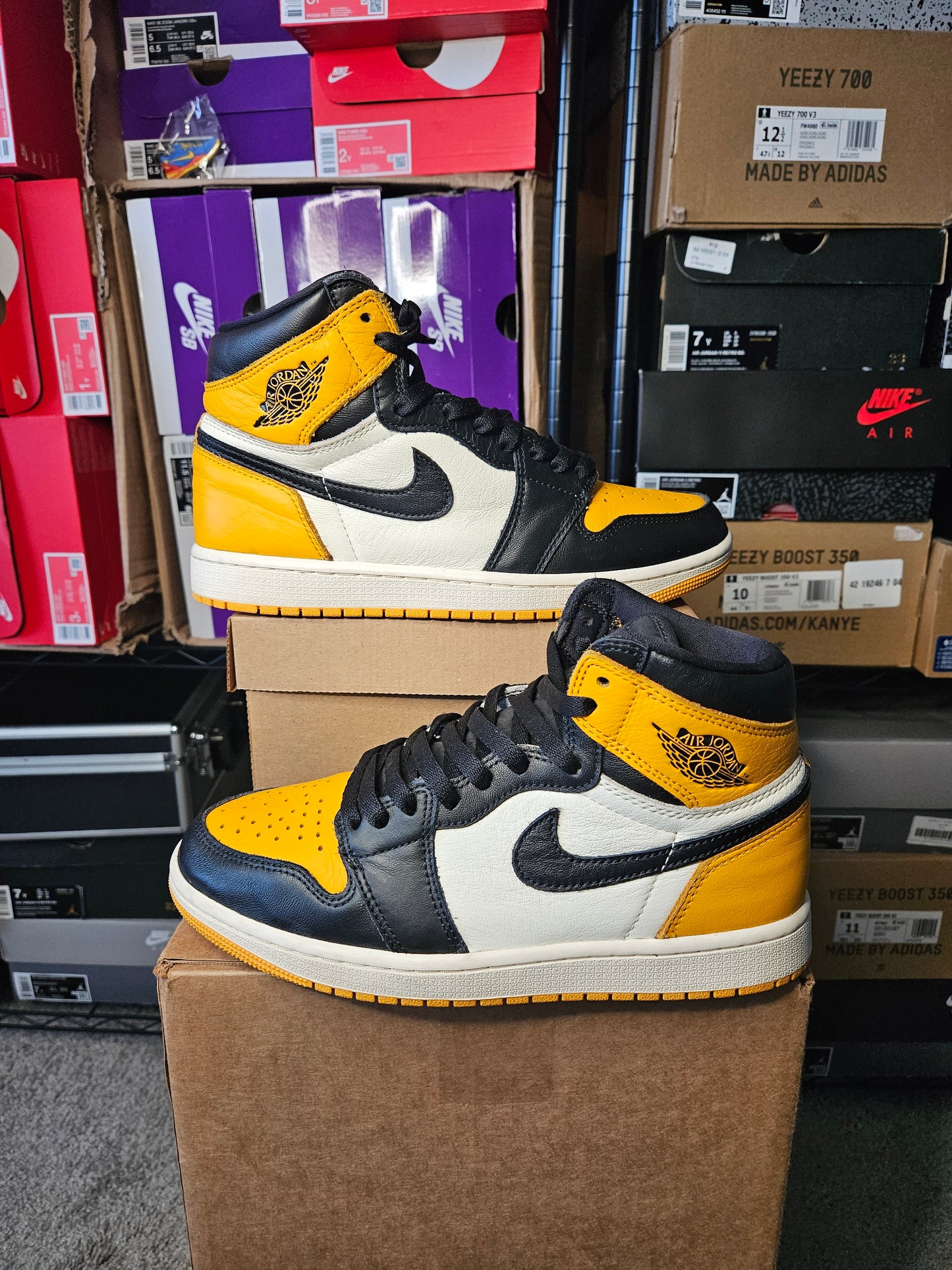 Size 8.5 - AJ 1 Retro OG High Yellow Toe