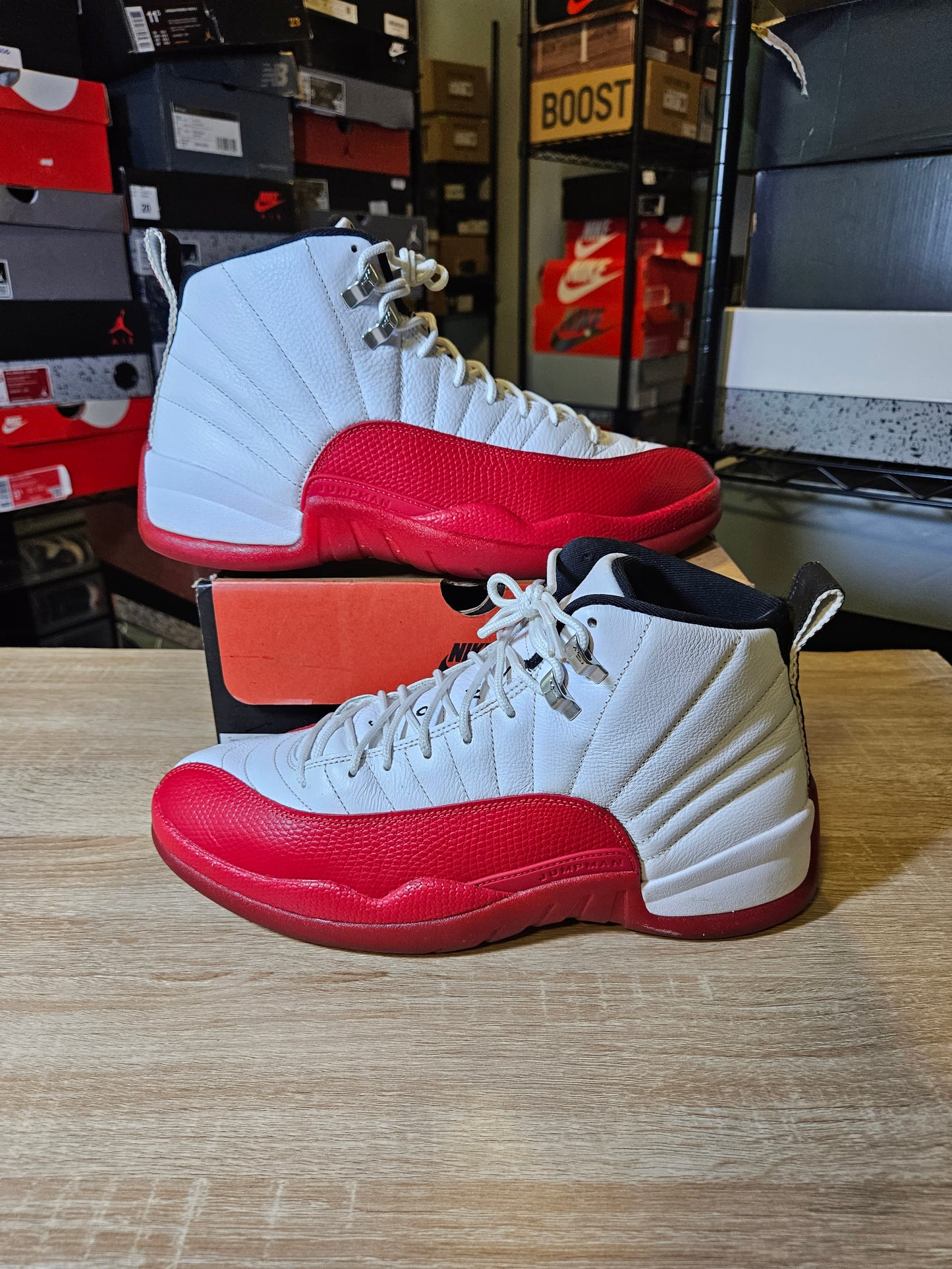 Size 12 - AJ 12 Retro 2023 Mid Cherry