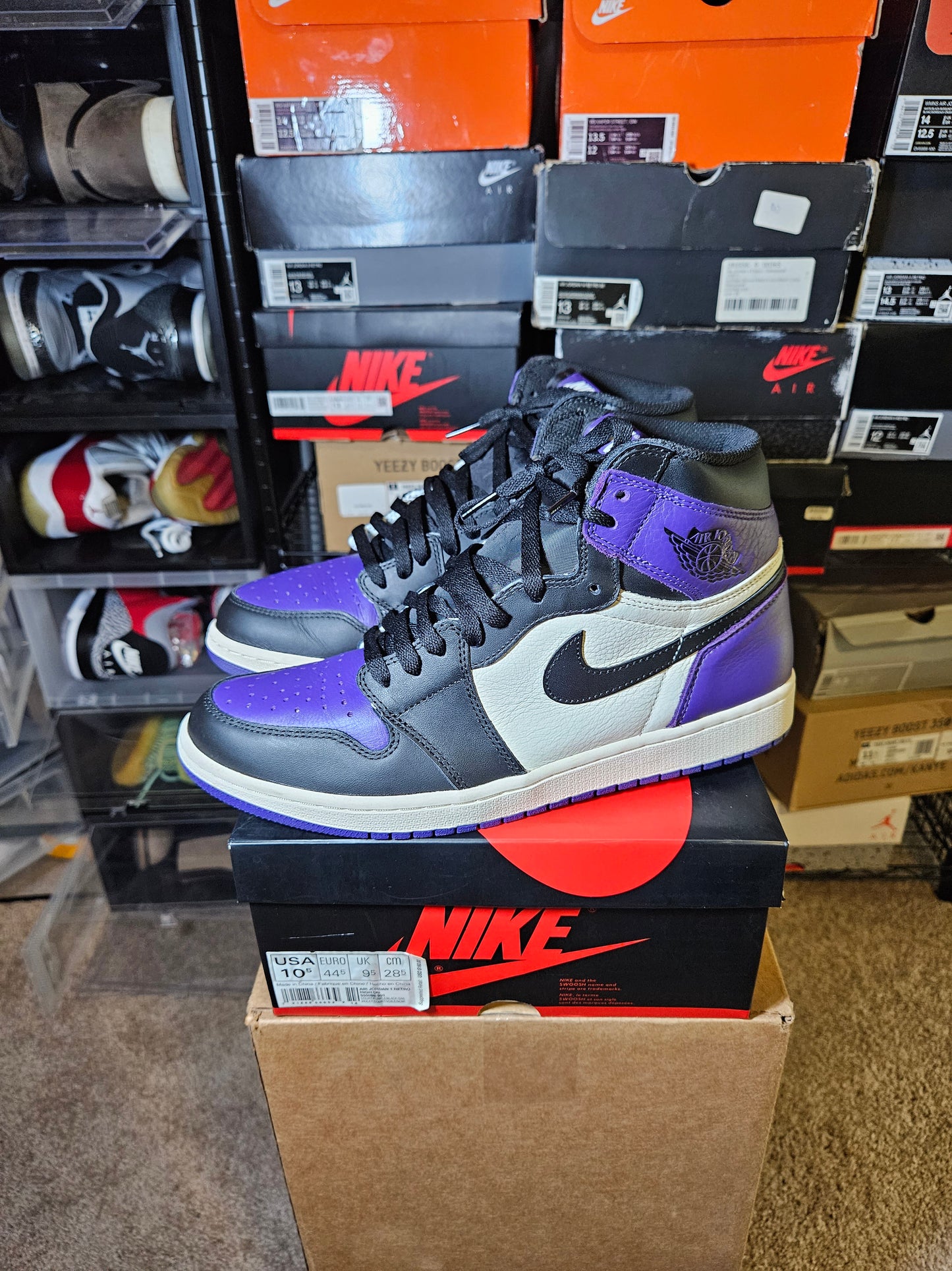Size 10.5 - AJ 1 Retro OG High Court Purple