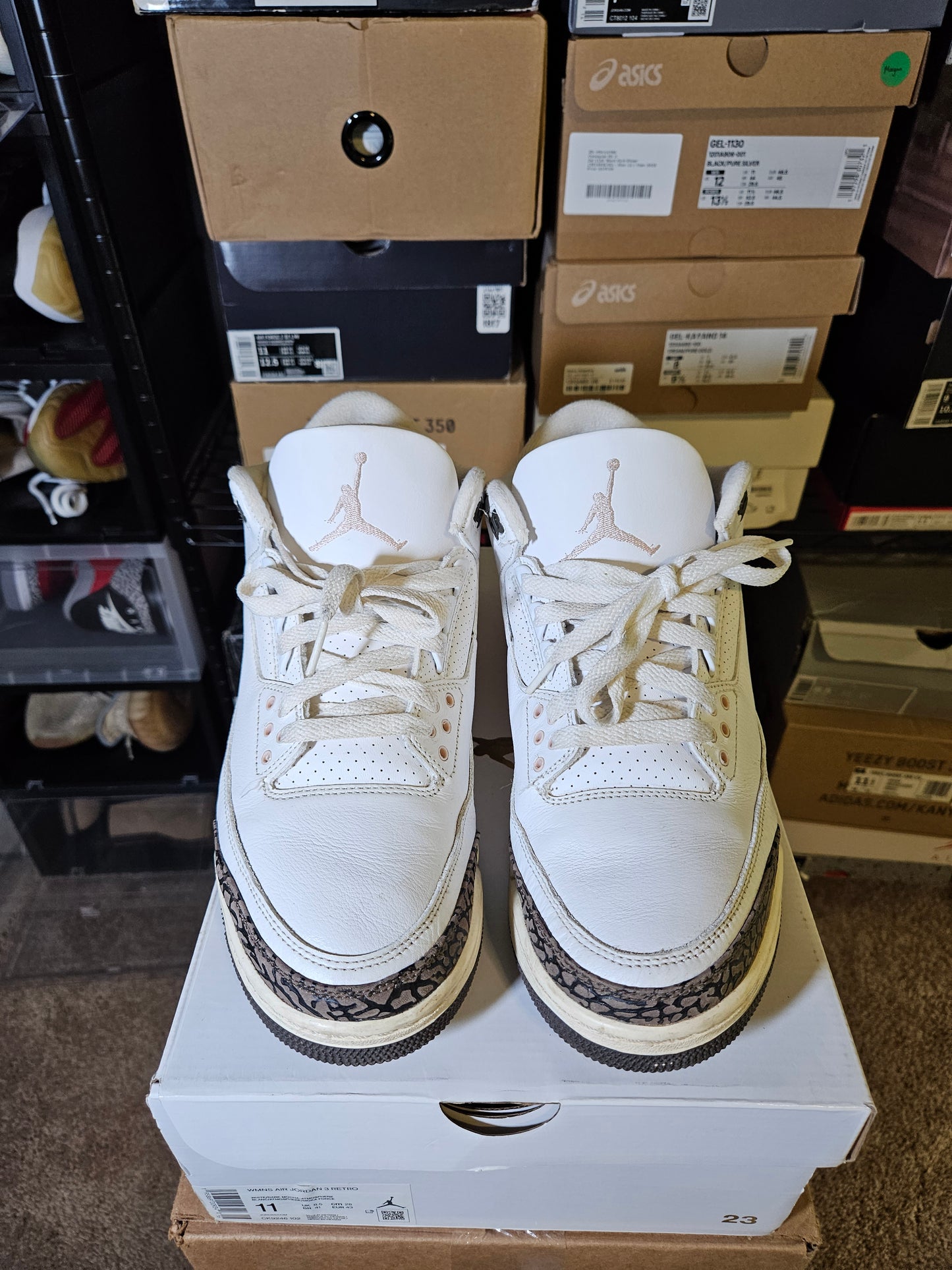 Size 11W/9.5M - AJ 3 Neopolitan
