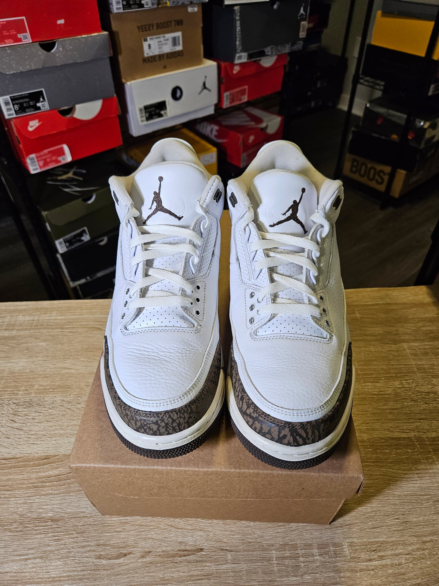 Size 10.5 - AJ 3 Retro 2018 Mocha