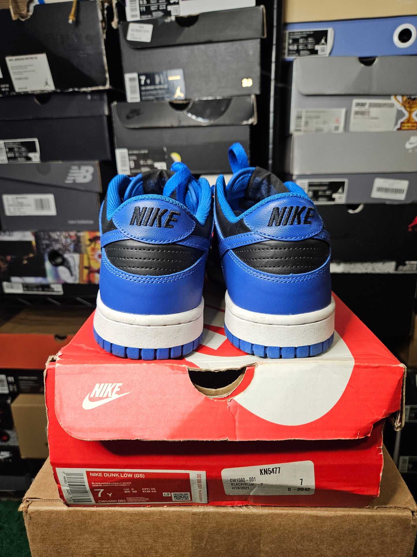 Size 7 - Dunk Low Hyper Cobalt