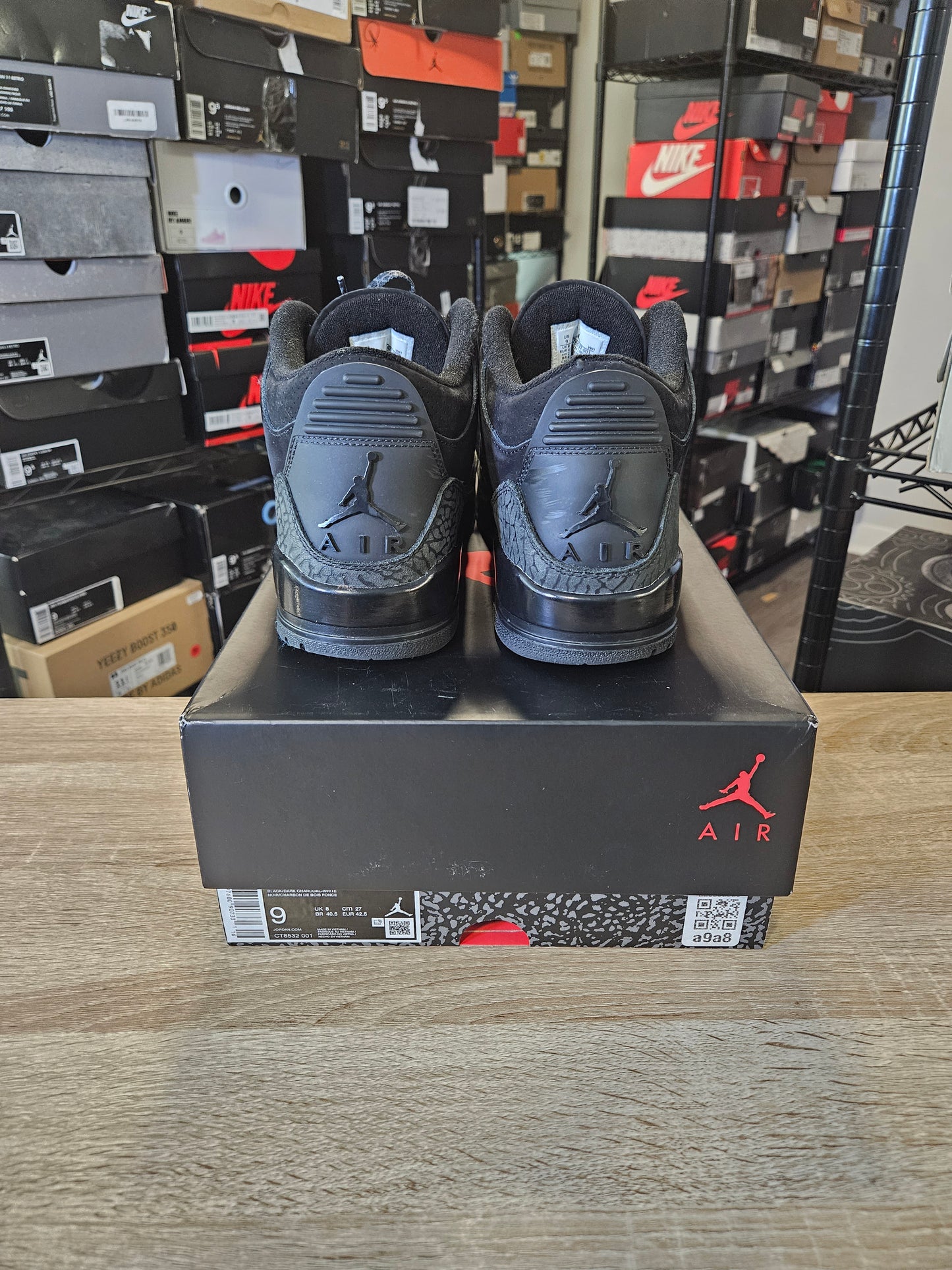 Size 9 - AJ 3 Retro 2025 Black Cat