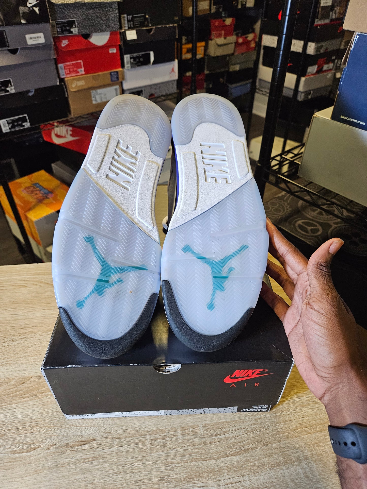 Size 12 - AJ 5 Retro 2025 Grape
