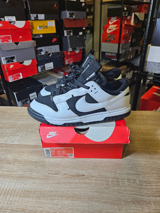 Size 9.5 - Air Dunk Jumbo Reverse Panda