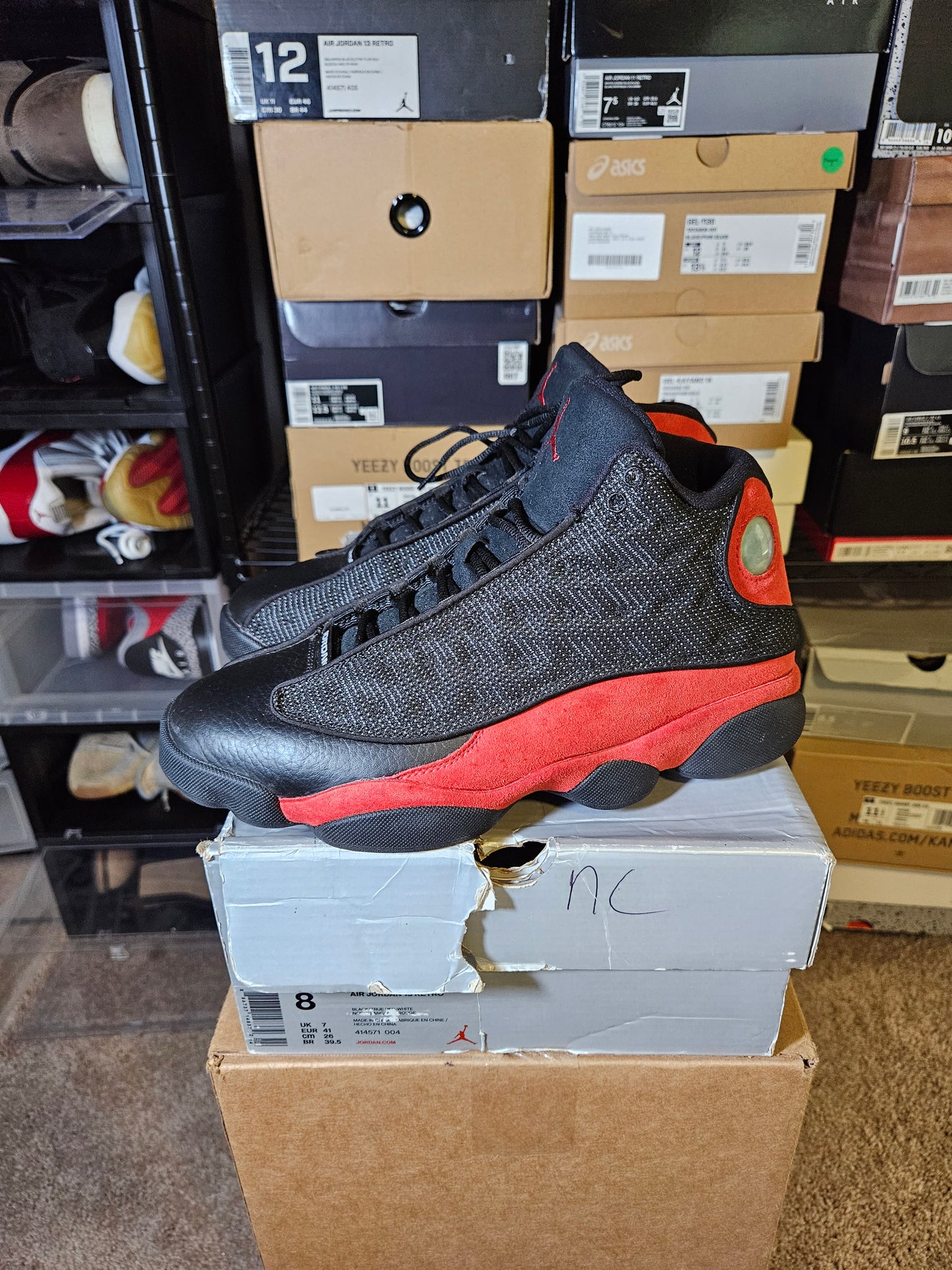 Size 8 - Air Jordan 13 Retro 2013 Bred