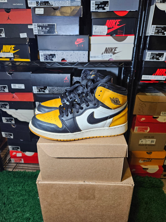 Size 7 - AJ 1 Retro OG Mid Yellow Toe