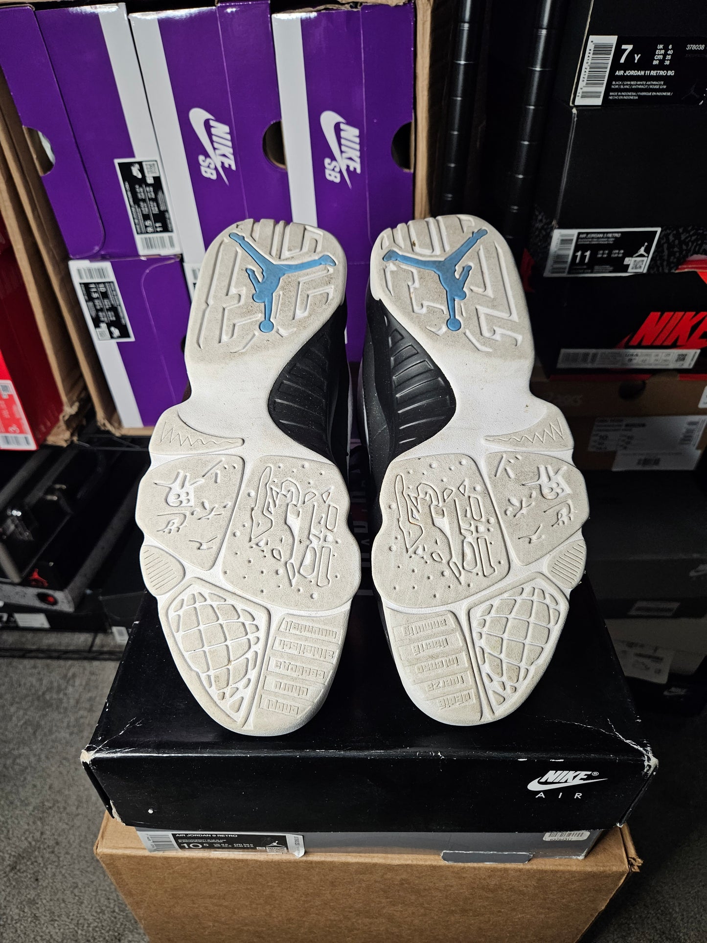 Size 10.5 - AJ 9 Retro University Blue 2020