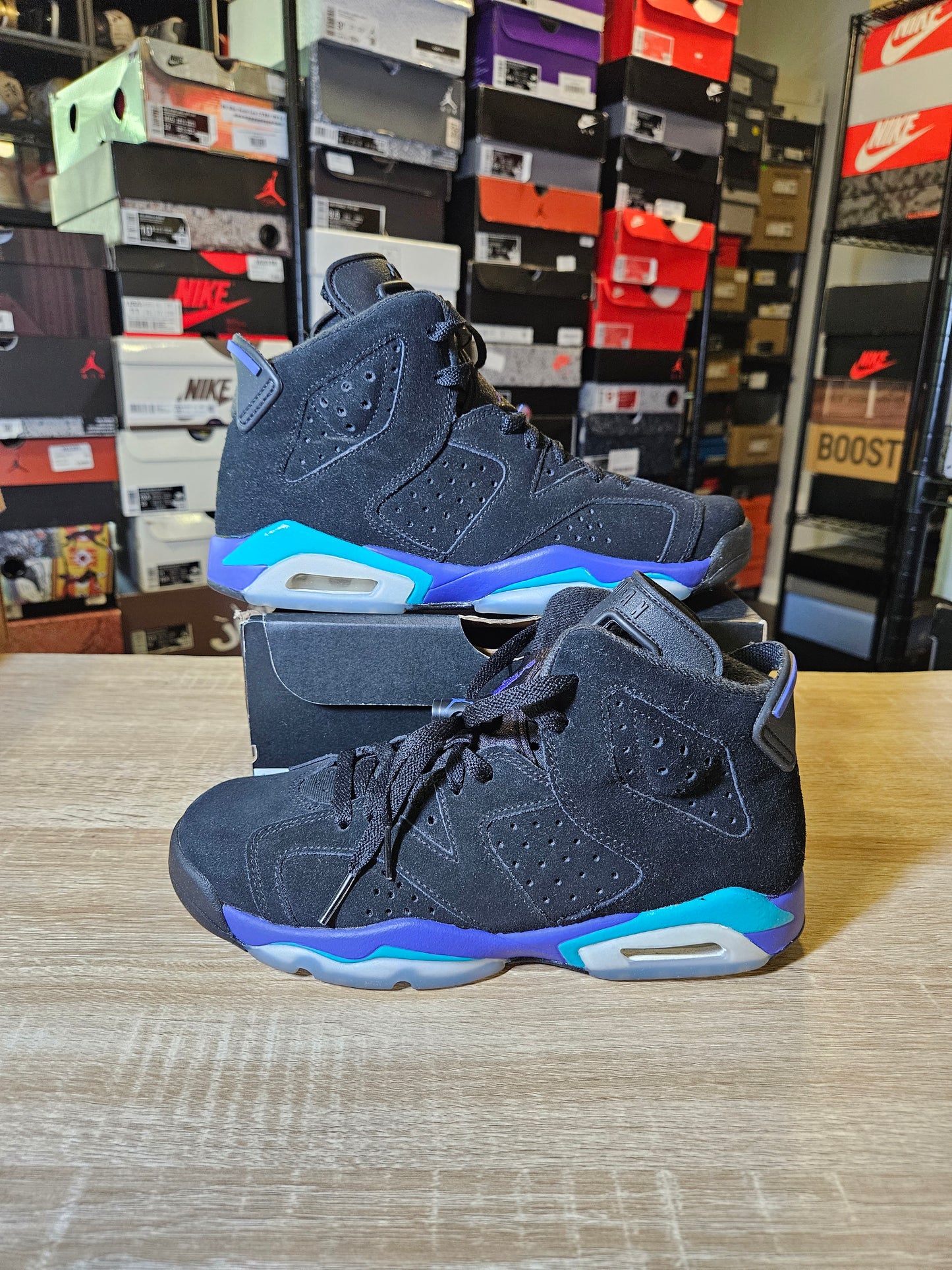 Size 6.5 - AJ 6 Retro Aqua