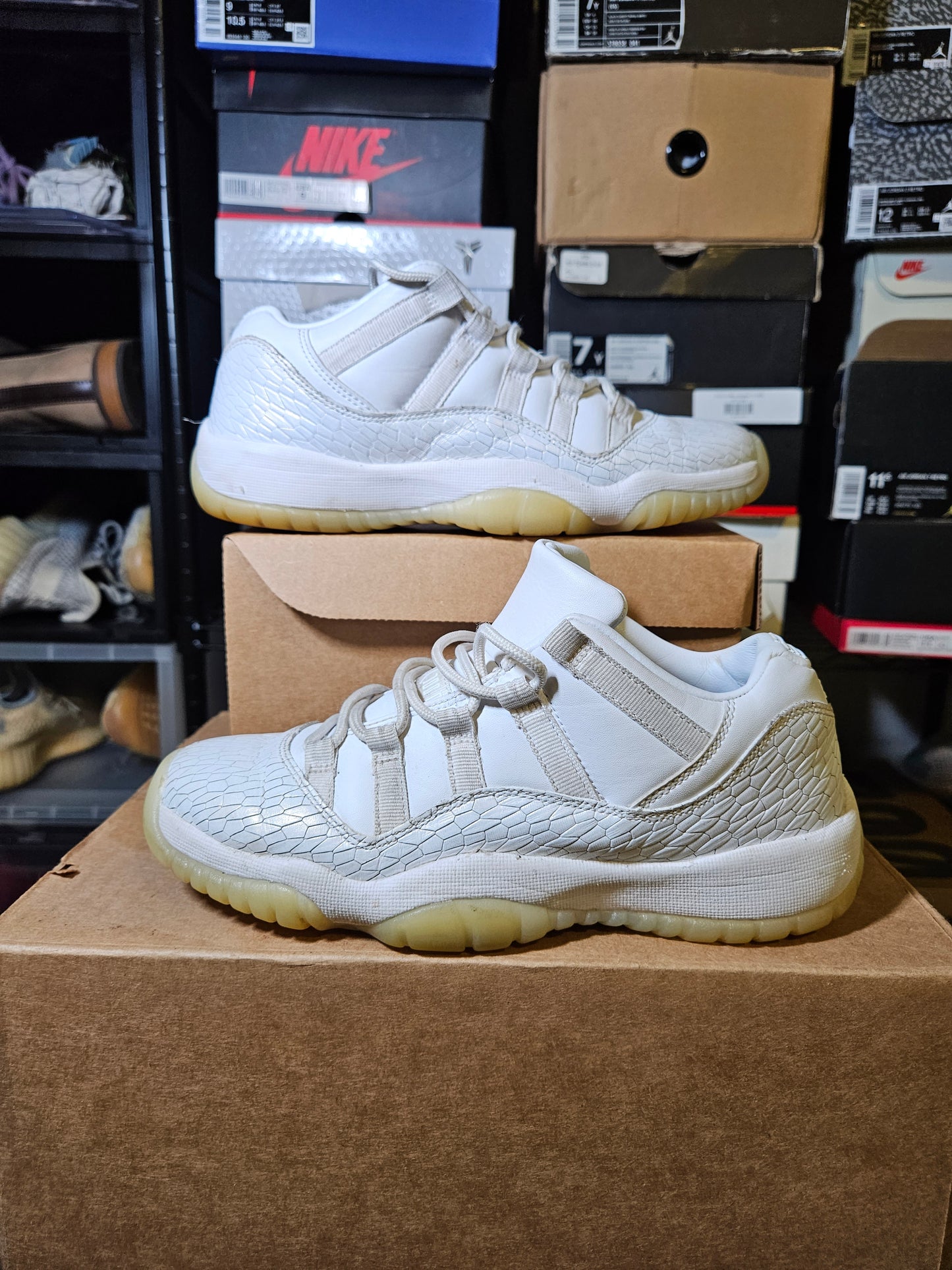 Size 6 - AJ 11 Retro Low Frost White