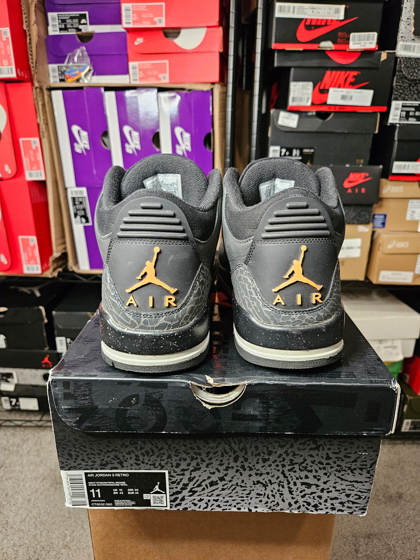 Size 11 - AJ 3 Retro 2023 Mid Fear