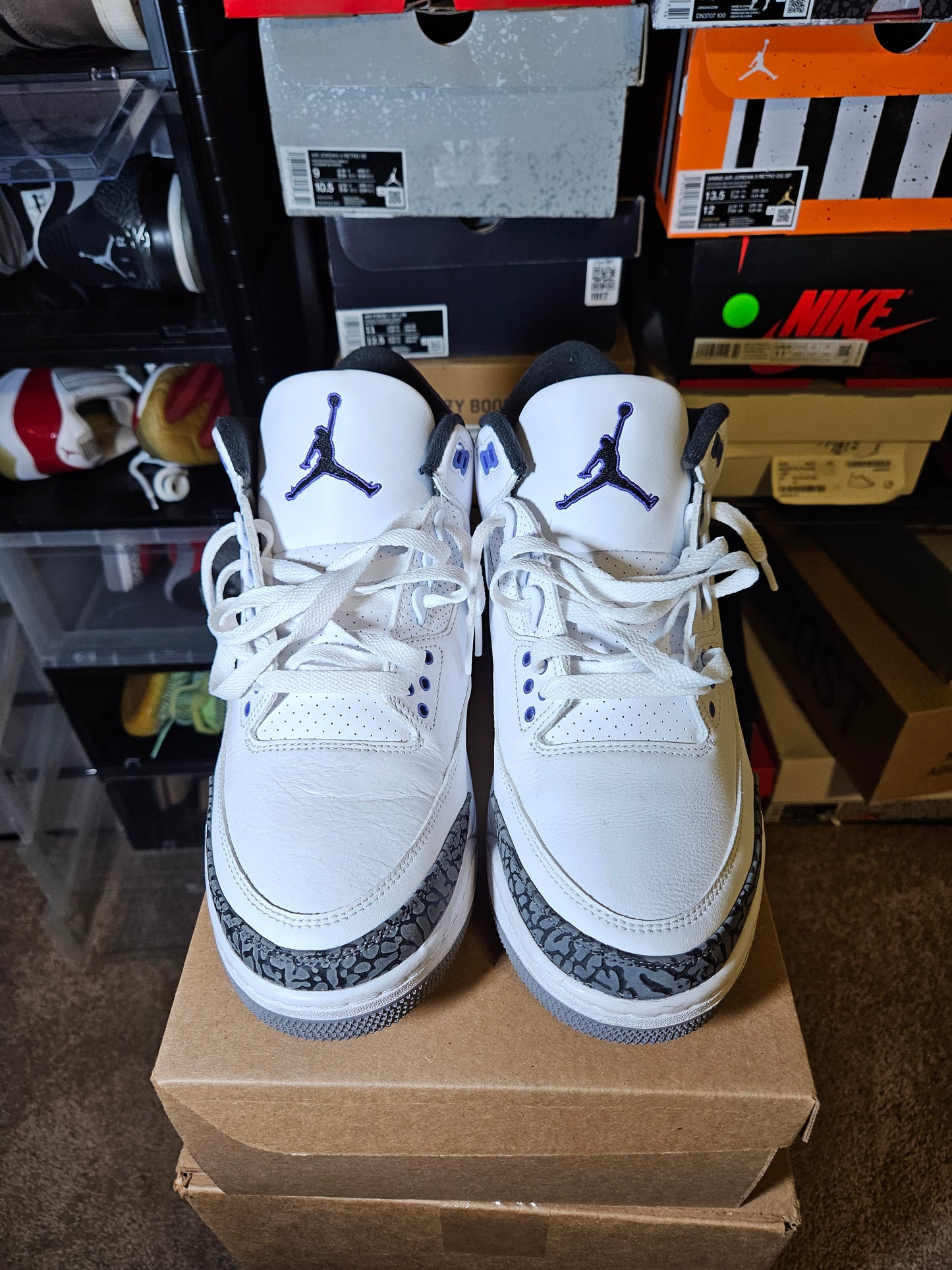 Size 11.5 - AJ 3 Retro Mid Dark Iris
