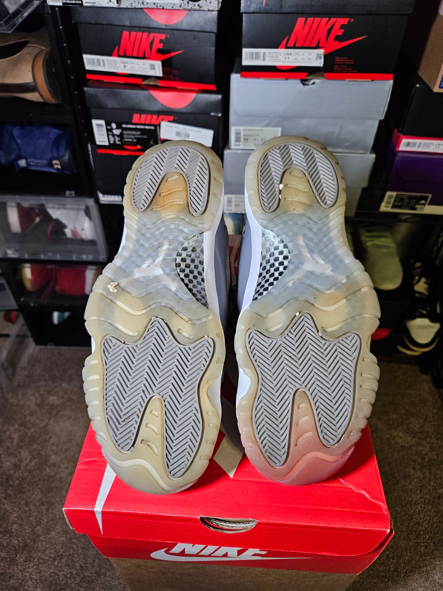 Size 9.5 - AJ 11 Retro High Cool Grey