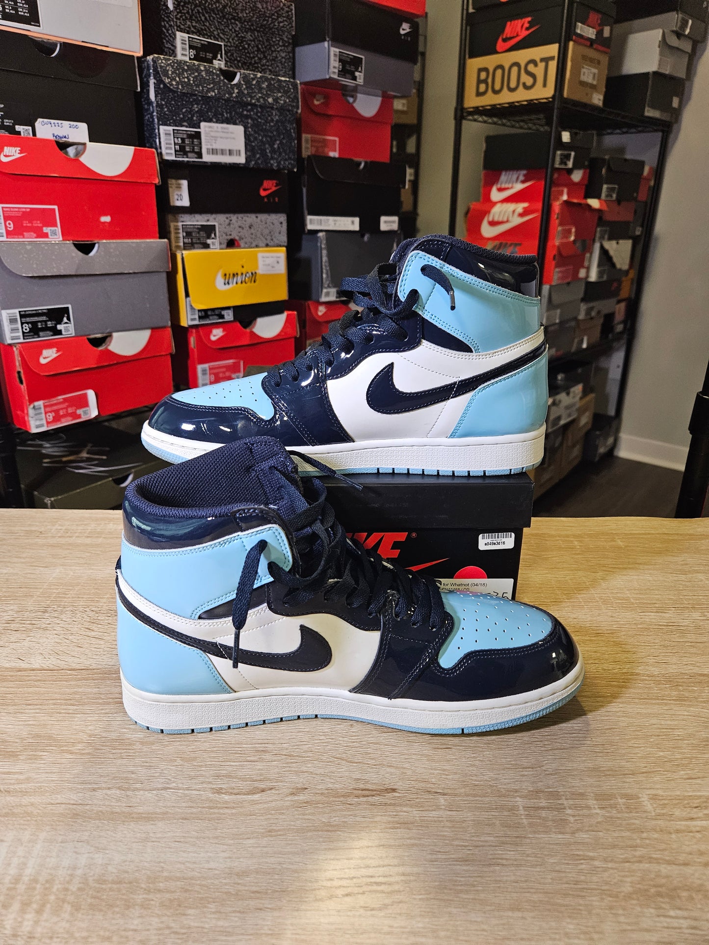 Size 11.5W/10M - AJ 1 Retro OG High Blue Chill