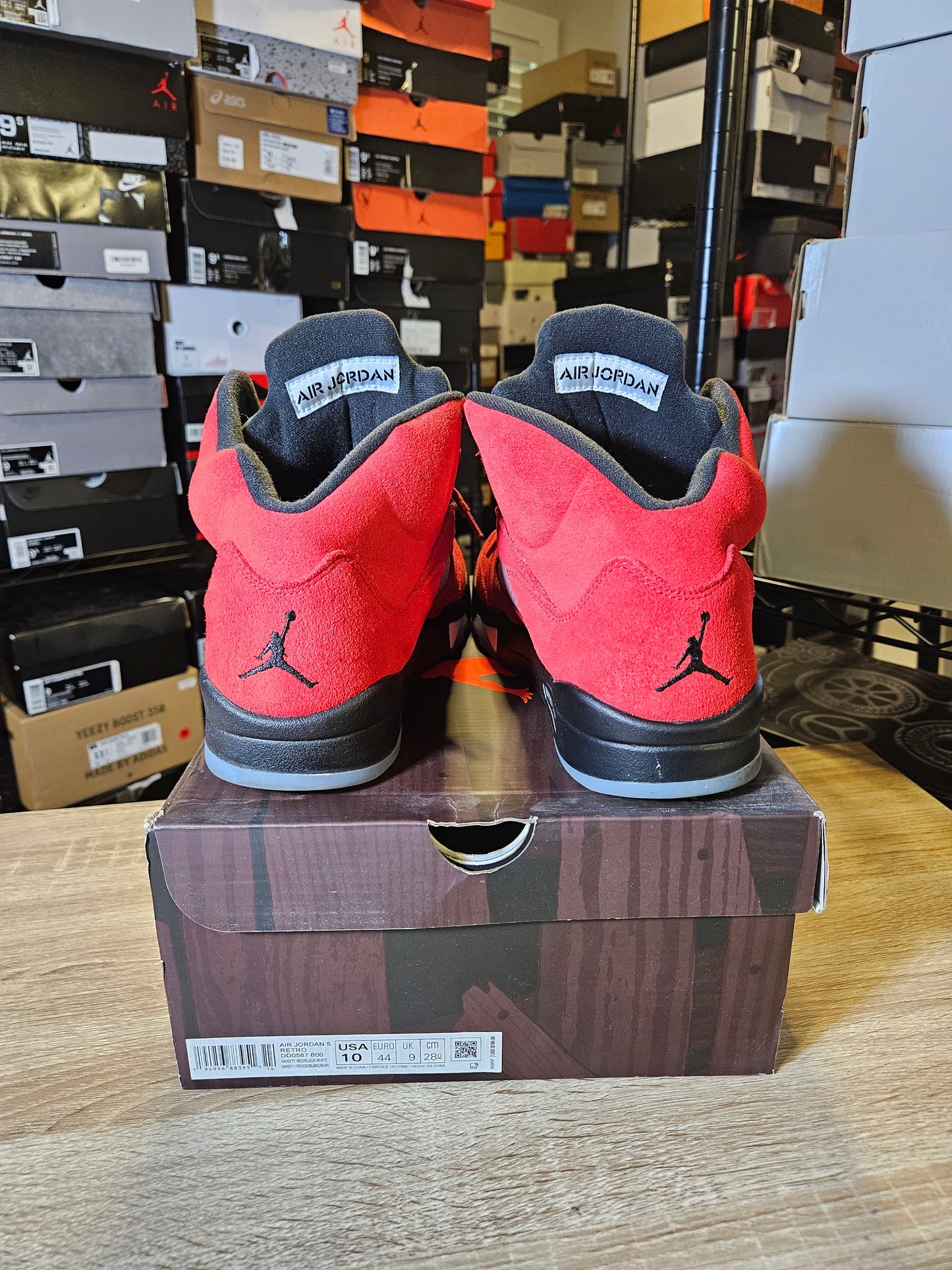 Size 10 - AJ 5 Retro Mid Raging Bull