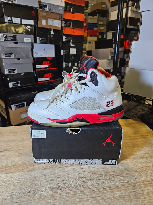 Size 10 - AJ 5 Retro 2013 Fire Red
