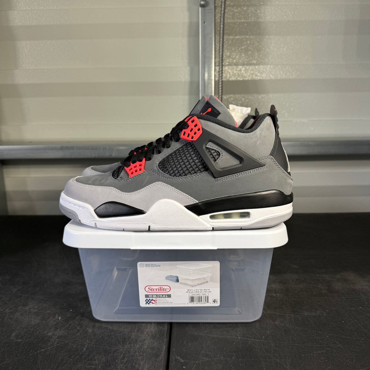 Size 10.5 -  AJ 4 Infrared