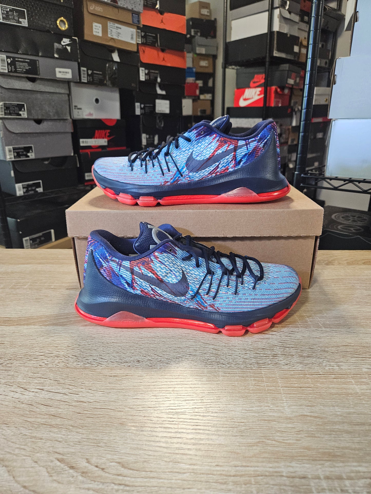 Size 9.5 - KD 8 Independence Day