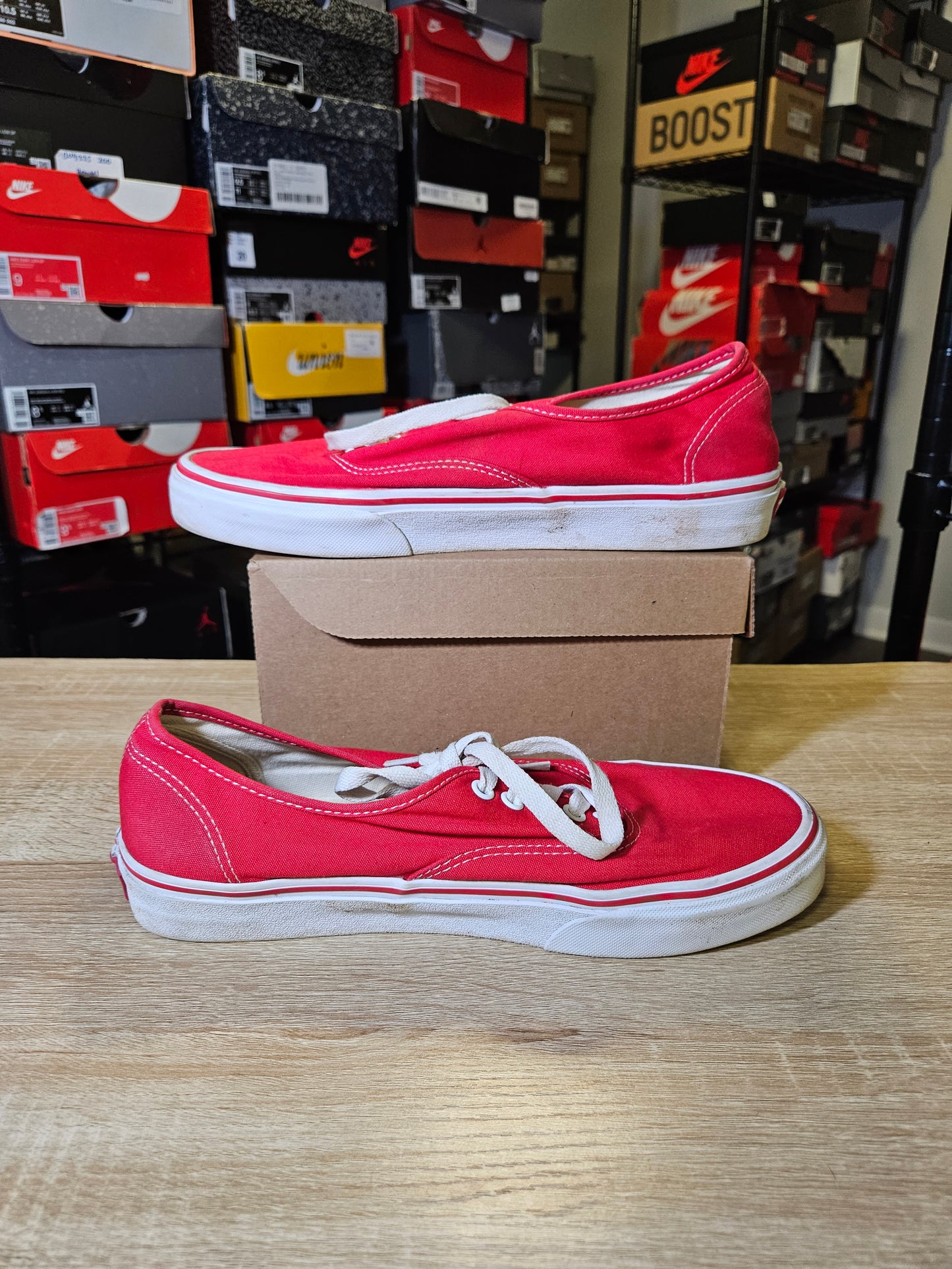 Size 10 - VANS Red