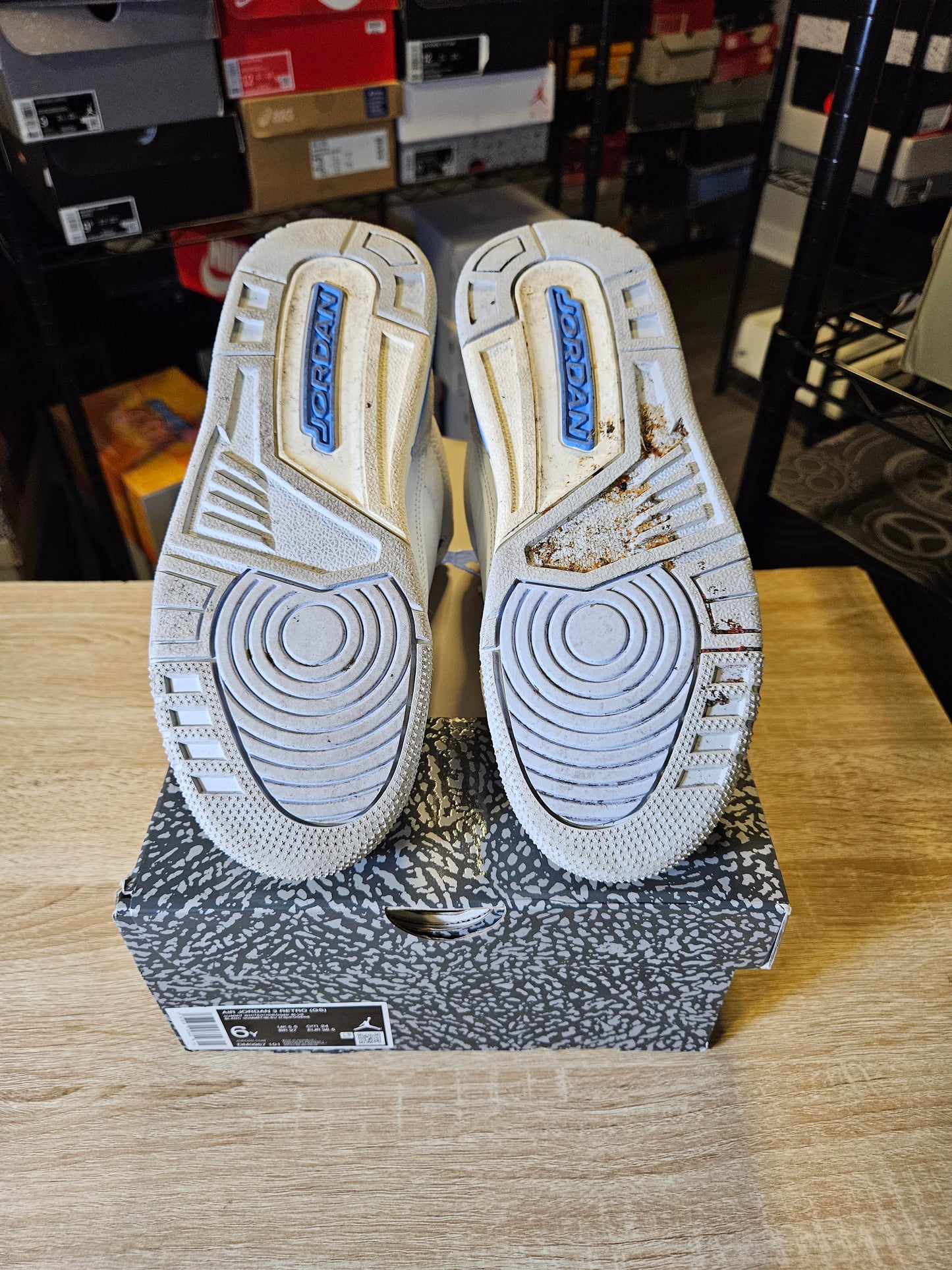 Size 6 - AJ 3 Retro Lucky Shorts