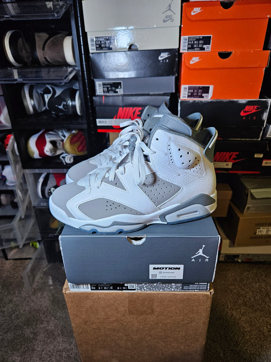 Size 9.5 - AJ 6 Retro Low Cool Grey