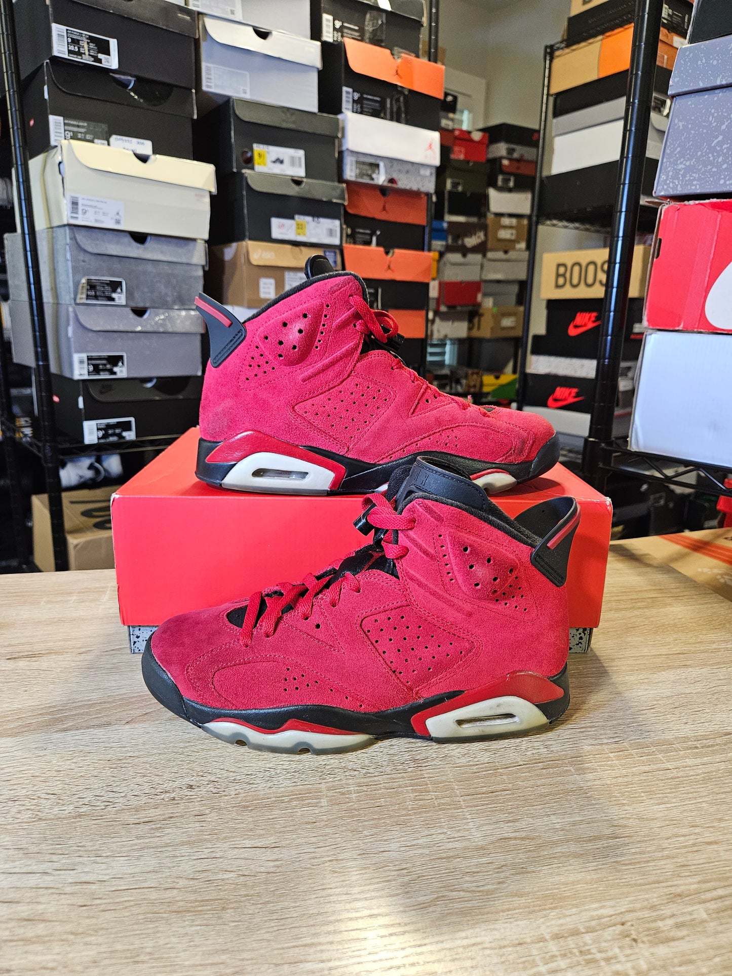 Size 8 - AJ 6 Retro Toro Bravo