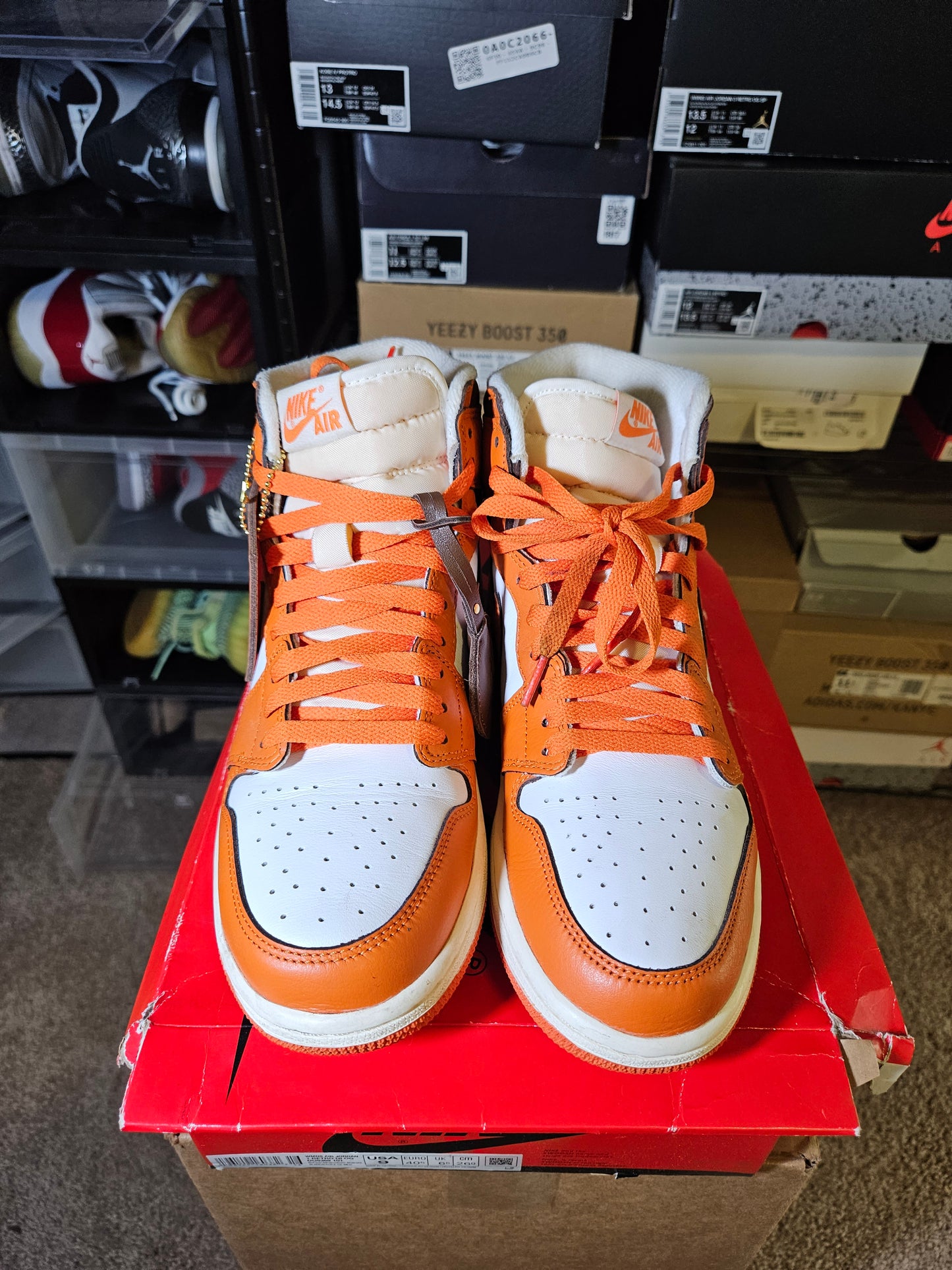 Size 9W/7.5M - AJ 1 Retro High OG Starfish