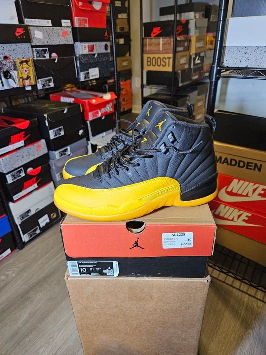 Size 10 - AJ 12 Retro University Gold 2020