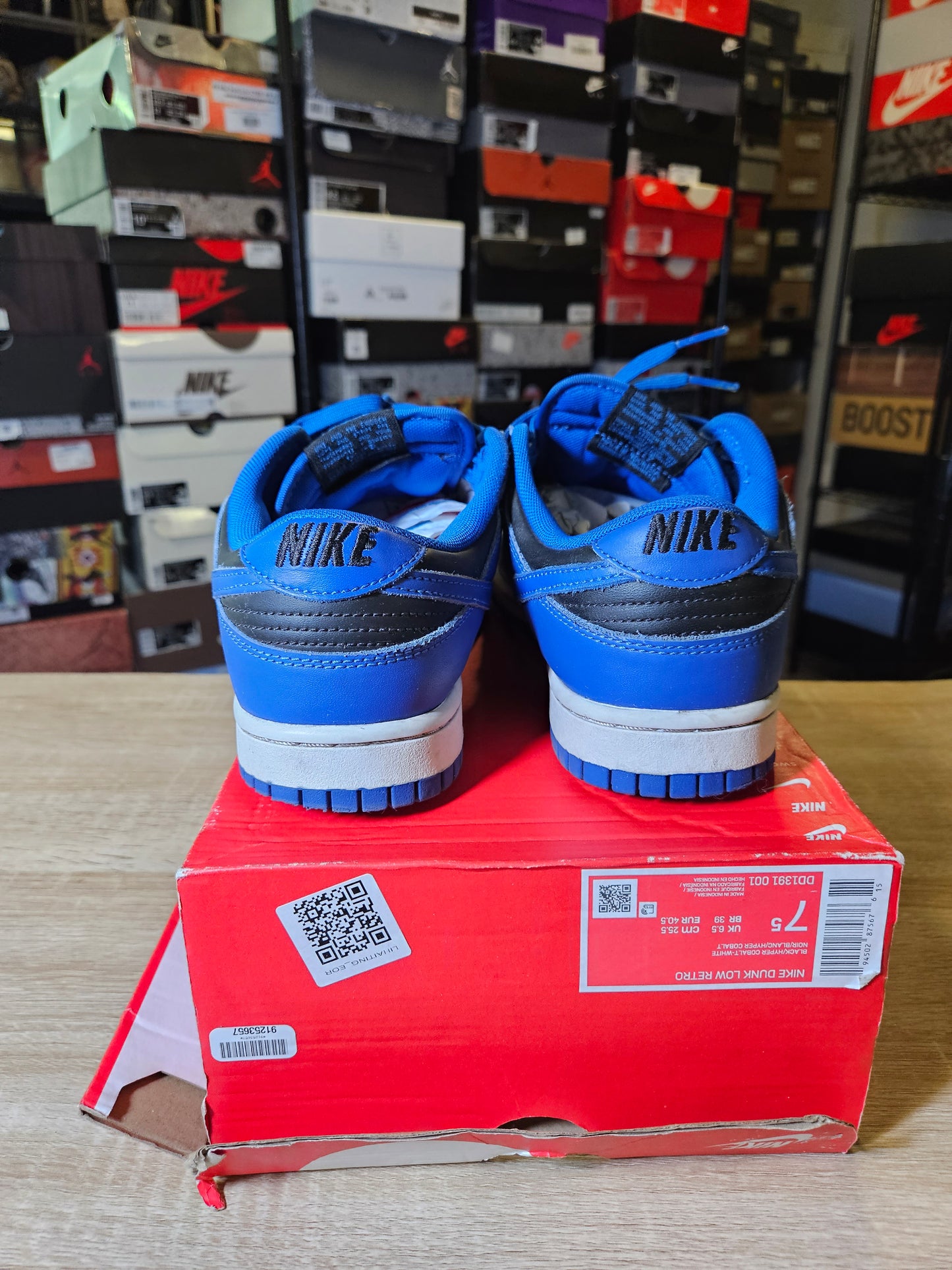 Size 7.5 - Dunk Low Hyper Cobalt