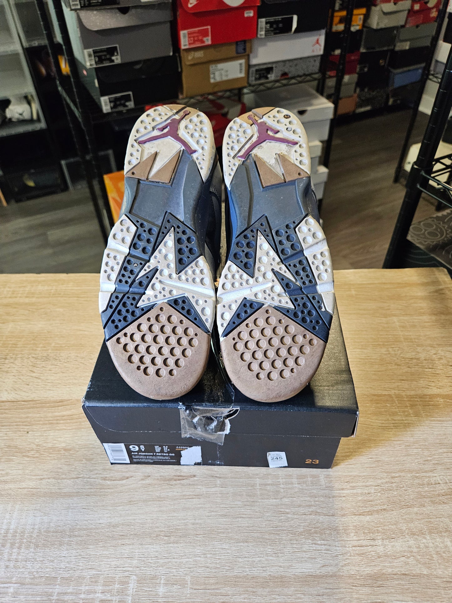 Size 9.5 - AJ 7 Blue Dusk
