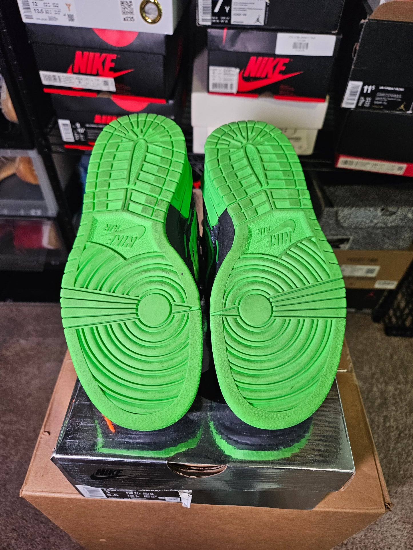 Size 4 - Off White Rubber Dunk