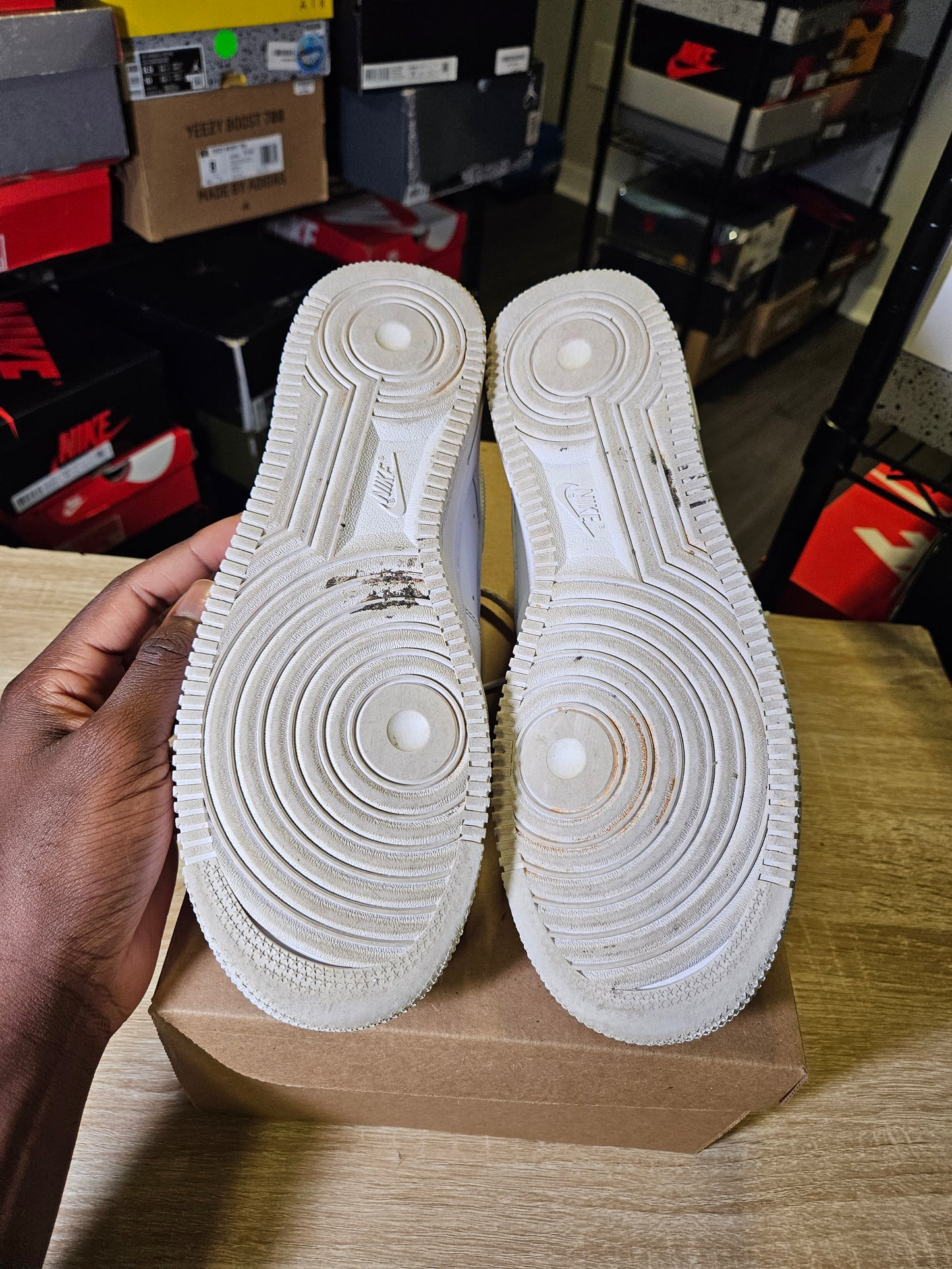 Size 9 - Air Force 1 White