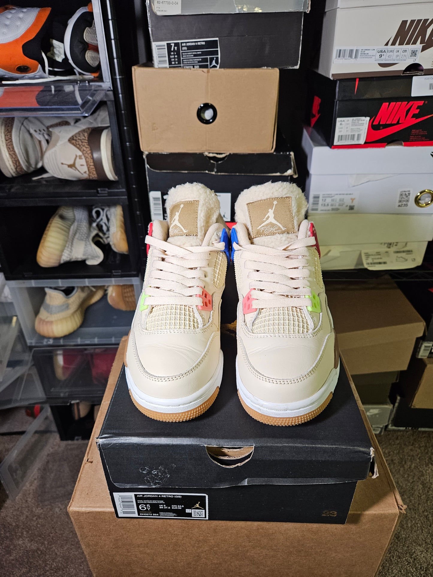 Size 6.5 - AJ 4 Retro Mid Wild Things