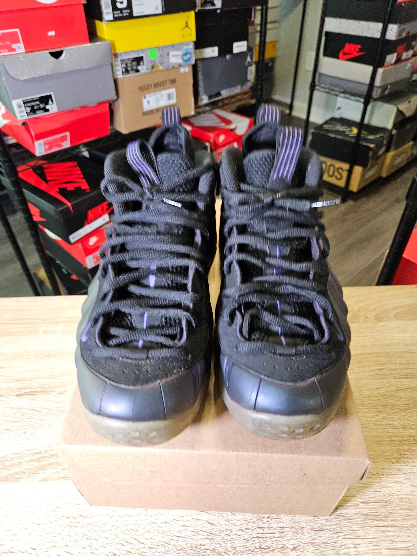 Size 11 - Air Foamposite One 2017 Eggplant